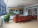 风水怡情旭日东升国画山水画手绘客厅装饰画沙发背景墙办公室挂画靠山字画 旭日东升A 实木画框 125*63cm【升级版】 实拍图