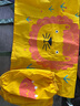 Babyprints儿童围裙画画衣防水罩衣宝宝吃饭绘画厨房套装防水防脏易擦带袖套 实拍图