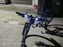 凤凰（Phoenix）折叠山地自行车男女成人学生青少年单车双减震碟刹轻便变速折叠车 黑白辐条轮/显档变速/三套全轴承 30速豪华-26寸（身高160-185CM） 实拍图
