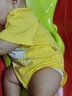 迪迪熊日记（DIDIXIONGRIJI）婴儿衣服夏季薄款短袖男女0-3个月6宝宝包屁三角哈衣纯棉爬服夏装 短袖三角蛋黄派 80cm适合体重18-20斤内宝宝 实拍图