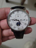 罗宾尼【品质严选】手表男士全自动机械表休闲超薄防水品牌腕表商务皮带 2025升级新款-银壳白面皮带 实拍图