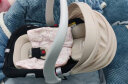 怡戈（Ekobebe）安全座椅婴儿提篮新生儿安全睡篮车载汽车宝宝座椅摇篮0-12个月 舒脊版-奶油米【i-size认证】 晒单实拍图