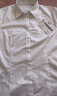 HLA海澜之家长袖衬衫春季24商务通勤纯色正装衬衣女装 晒单实拍图