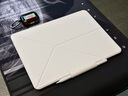 PITAKA适用苹果iPadmini7保护壳iPadPro2025-18款保护套iPad11/10支架壳Air7/6磁吸双面夹带笔槽平板皮套 白色【返校季冲量价】 iPadPro 2024款 13寸 实拍图