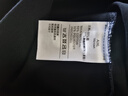 阿迪达斯（adidas）卫衣男圆领套头衫春季防风保暖长袖外套 黑白（棉） XL  实拍图