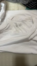无印良品（MUJI）女式 天竺编织圆领短袖T恤打底衫女款内搭多巴胺早春新品BB2P5A4S 白色 L 165/88A 实拍图