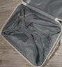 米熙mixi高颜值密码箱女拉杆箱子行李箱大容量中号旅行箱包男22英寸白 实拍图