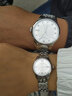天梭（TISSOT）【新年礼物】力洛克系列情侣手表男表女表1853机械瑞士腕表送礼 银盘钢带机械情侣表 实拍图
