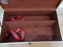 致绪红酒包装盒酒具葡萄酒礼盒皮箱子双支手提皮质装酒箱高档通用 金色双支（带酒具） 实拍图