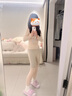 猫人（MiiOW）薄款秋衣秋裤女套装肌底衣超薄内搭女高弹隐形打底衫女款 百搭肤单套装 37度恒温 L 建议体重115-140斤 实拍图