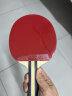 红双喜（DHS）乒乓球拍三星级横拍H3002反胶单拍附拍包+乒乓球 实拍图