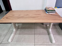 Aooboy日本高品质儿童学习桌写字桌可升降学生书桌家用大白桌实木电脑桌 原木色桌子 120*60cm 实拍图