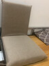 柴扉園（CHEERFUL GARDEN）柴扉园日式折叠椅懒人沙发座椅单人沙发椅床上靠背椅卧室飘窗座椅 001米色 中号102X42X10cm 实拍图