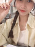 简曼（JIANMAN）新中式福袋仿和田玉项链女轻奢小众设计高级感气质锁骨链送礼物 金色【吊坠+配链单条装】 实拍图