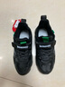 巴布豆（BOBDOG）男童篮球鞋秋冬季加绒二棉鞋保暖旋转纽扣儿童运动鞋小男孩跑步鞋 黑色魔术贴【加绒二棉】XT7997 35 /内长22.5cm 实拍图