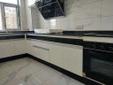 皮阿诺橱柜全屋定制整体厨房橱柜装修现代石英石台面橱柜灶台碗柜一体 实拍图