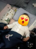 良良儿童枕头0-3岁抑菌专利-分阶护型定型睡枕头幼儿园枕头 时光蓝色（单枕套） 适合0-3岁 实拍图