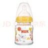 NUK宽口径感温玻璃奶瓶新生儿奶瓶0-6个月硅胶奶嘴120ML 实拍图