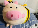 有妮按摩颈椎器跨新年送女友老公男士老婆蜜蜂猪生日礼物男女生男朋友纪念日情人节创意实用元旦礼品 蜜蜂猪按摩抱枕公仔娃娃【无线充电款】 实拍图