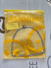 lemonkid儿童雨衣男童女宝宝雨披斗篷式小学生雨具 卡尔搞怪海盗鲨 L 实拍图