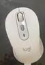 罗技（Logitech）优选系列 M750无线蓝牙双模鼠标舒适手感静音鼠标跨屏操作办公鼠标苹果MAC笔记本无线鼠标ipad M750 白色中手型 实拍图