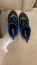 安踏儿童运动鞋男女童跑步鞋秋冬季网革旋钮扣犟弹科技学生赤焰跑鞋 【男革面】黑/蓝/绿5523N-2 41 脚长约25.5cm 实拍图