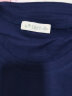 艾路丝婷短袖T恤女夏装新款上衣韩版修身纯色体恤TX3561 圆领深蓝色 XXL 实拍图