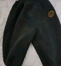 嘟嘟家宝宝裤子冬季男童长裤保暖女童休闲裤冬款儿童衣服童装 黑色 110 实拍图