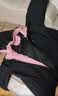 西域骆驼（VANCAMEL）单层冲锋衣男女短外套秋冬保暖防寒夹克户外登山服ins运动风衣 KY08S骑士黑/珊瑚粉-女 M 实拍图