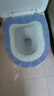 惠通 加厚加大号马桶坐垫圈柔软马桶垫 通用家用坐便套马桶套坐便器北欧风 【加厚款】浅绿蓝灰 实拍图