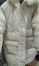 雪中飞秋冬新款时尚休闲百搭温暖舒适潮流保暖女士羽绒服 暖米色 175 实拍图