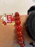 石头记（istone）南红玛瑙手串玛瑙手链南红手串珠子手链新中式生日礼物送女友 A款8mm-204702222 实拍图