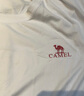 骆驼（CAMEL）运动T恤透气健身衣跑步体恤宽松速干衣短袖上衣夏 J0S2V6925，白色，男 M M 实拍图
