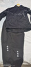 西骑者（WestBiking）骑行服秋冬季套装男女款抓绒保暖衣服长袖长裤内裤防风防寒套装 黑白套装-防风抓绒保暖 XL 实拍图