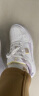 乔丹QIAODAN 女板鞋空军一号夏季透气小白鞋休闲厚底运动鞋情侣款 女-乔丹白紫 37 实拍图