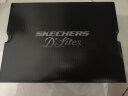 斯凯奇（Skechers）女鞋熊猫鞋2026秋季新款运动鞋网面透气休闲鞋厚底增高女款老爹鞋 黑金撞色-BKGD/四季款 带图买家秀返10 35 (220mm) 实拍图