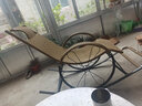 星奇堡 摇椅成人躺椅午睡老人椅藤摇椅阳台休闲椅摇摇椅懒人户外逍遥椅 升级版双层金色双轮 实拍图