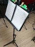 银鱼乐谱架子小提琴便携式升降折叠曲谱架吉他古筝歌谱架加高琴谱台 加粗加重款【1.9米】大谱台谱架 实拍图