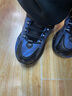 巴布豆童鞋软底休闲老爹鞋2022冬季男童加绒二棉鞋儿童运动鞋 106525105 黑/皇家蓝29 实拍图