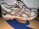 亚瑟士ASICS女鞋透气跑步鞋耐磨缓震运动鞋越野跑鞋 GEL-KAHANA 8 灰色/砖红色 38 实拍图