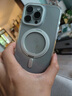 牛膜皇 苹果手机壳iPhone13/14plus支点壳充电支架防摔气囊保护高端透明 【360°旋转-全透明】冰环支架丨强磁吸附 iPhone 15 Pro Max 实拍图