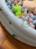 曼龙婴儿海洋球池彩色球加厚弹力波波球球池室内游乐场家用 100个装-童梦星球色-送收纳网 实拍图