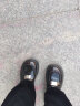达芙妮（DAPHNE）袜靴女秋款单靴2023新款瘦瘦靴英伦风厚底短靴针织弹力靴子 酒红色跟高5.5cm 36标准码 晒单实拍图