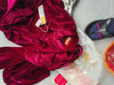 山人运动太极练功服女秋冬季加厚金丝绒太极服新款八段锦太极拳武术服男士 枣红色-南韩绒升级款 S 实拍图