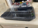 拜杰寿司包装盒打包盒一次性蛋糕盒水果盒寿司盒子大号10只装+贴纸 实拍图