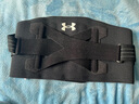 安德玛（UNDERARMOUR）护腰带保暖收腹带 跑步健身男女护具护腰垫支撑腰托腰封 黑色S码 实拍图