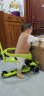 酷骑（COOGHI）小绿车四合一儿童滑板车1-3岁遛娃神器酷奇滑滑车新年礼物 发光绿 实拍图