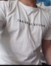 Monster Guardians 健身短袖男 修身夏季运动t恤健身跑步训练上衣潮流简约基础圆领t White 极地  2XL (品质印花) 实拍图
