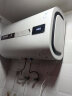 奥克斯（AUX）电热水器家用储水式智能断电速热高温杀菌超薄扁筒双胆加热一级能效节能遥控预约 80升（3000W变频增容+遥控预约+一级能效） 全国联保 实拍图