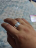 佰誉银家999足银男士戒指宽大码复古潮霸气扳指六字开口单身食指指环个性 29号(手指周长69MM) 实拍图